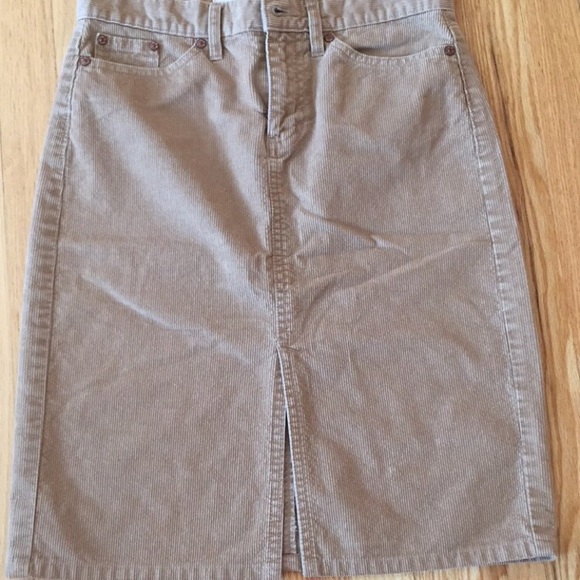 GAP Jeans tan skirt - Picture 1 of 5