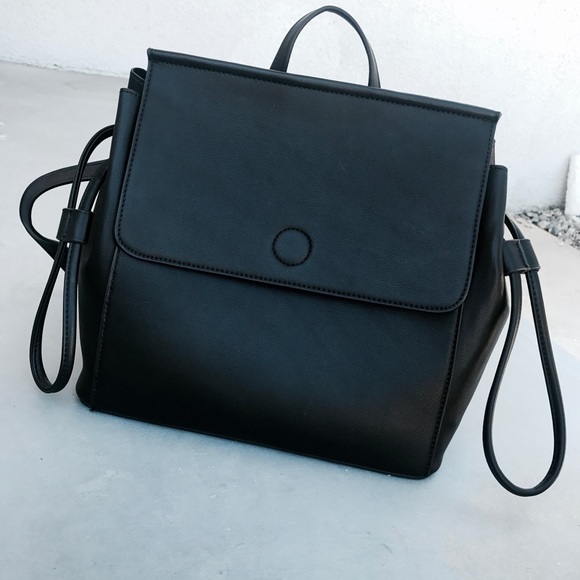 Handbags - LAST ONE! Vegan Leather Contemporary Mini Backpack