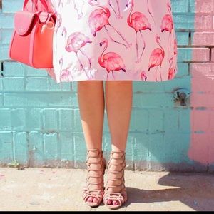 SALE - Steve Madden Skales Blush Heels