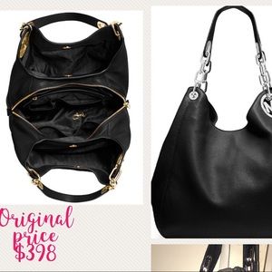 Authentic Michael Kors Fulton Leather bag