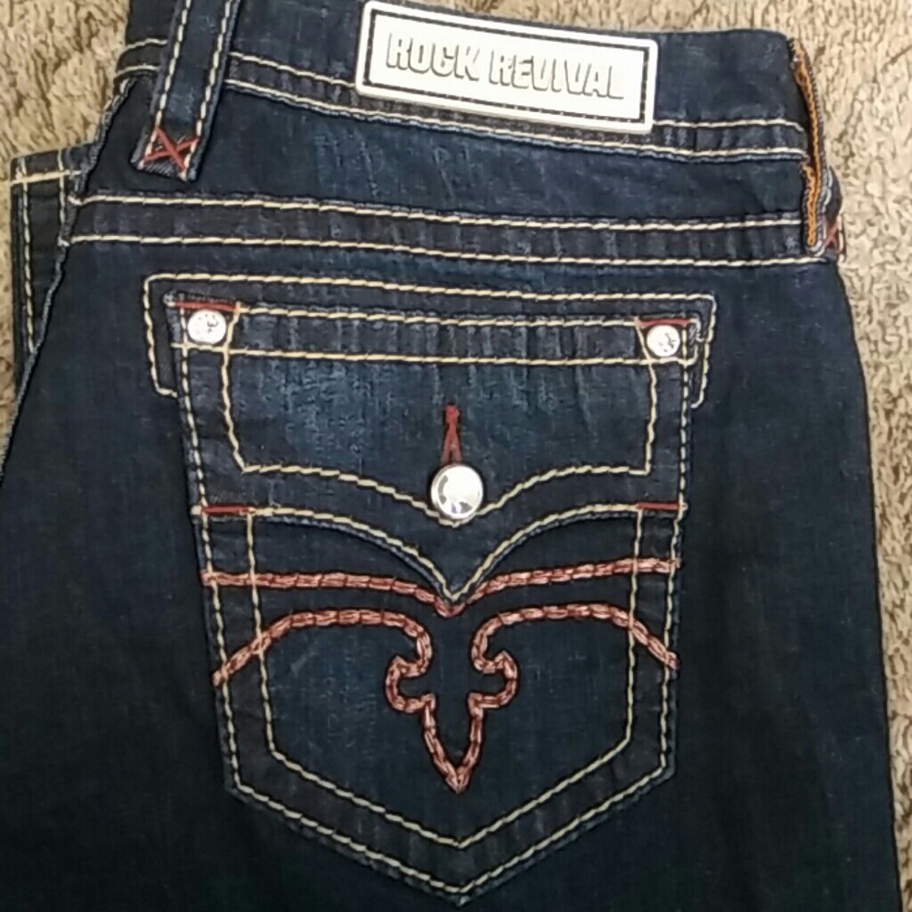 AUTHENTIC Rock Revival plus size 34 NWOT