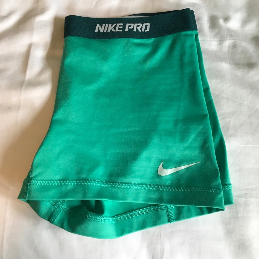 3" Nike Pro Dri Fit Spandex (teal)
