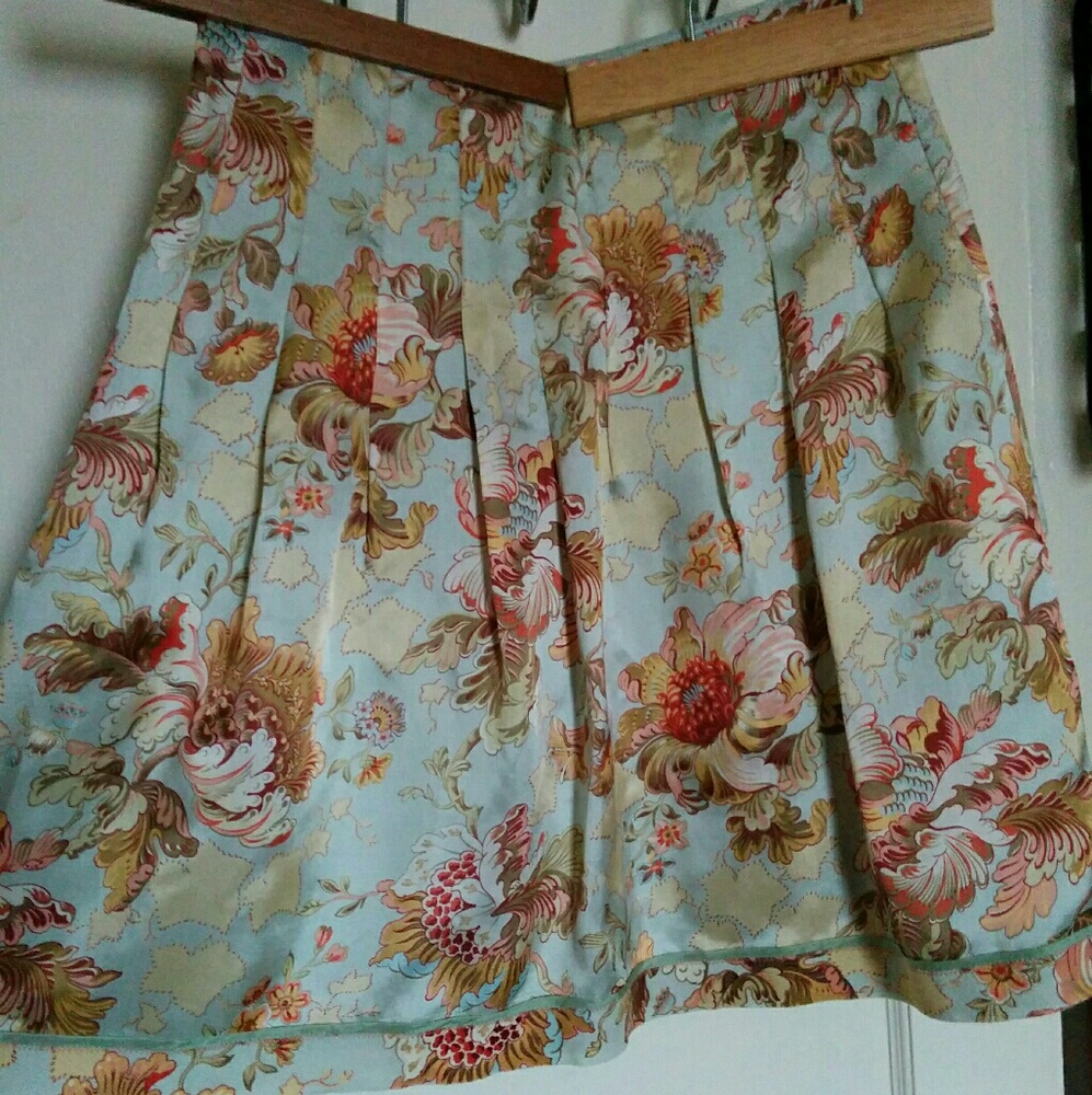 Cynthia Steffe floral skirt