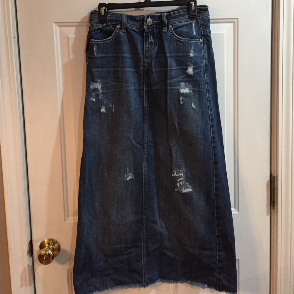 Maurice's jean skirt