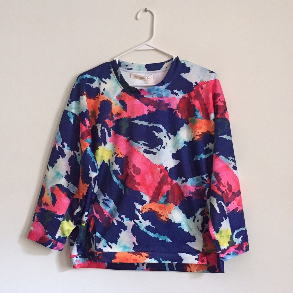 Shakuhachi (AU) Abstract Scuba Sweatshirt