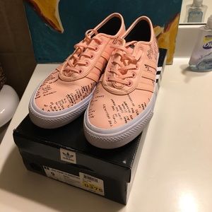 Adidas collab shoe with Gonz skateboard wear.