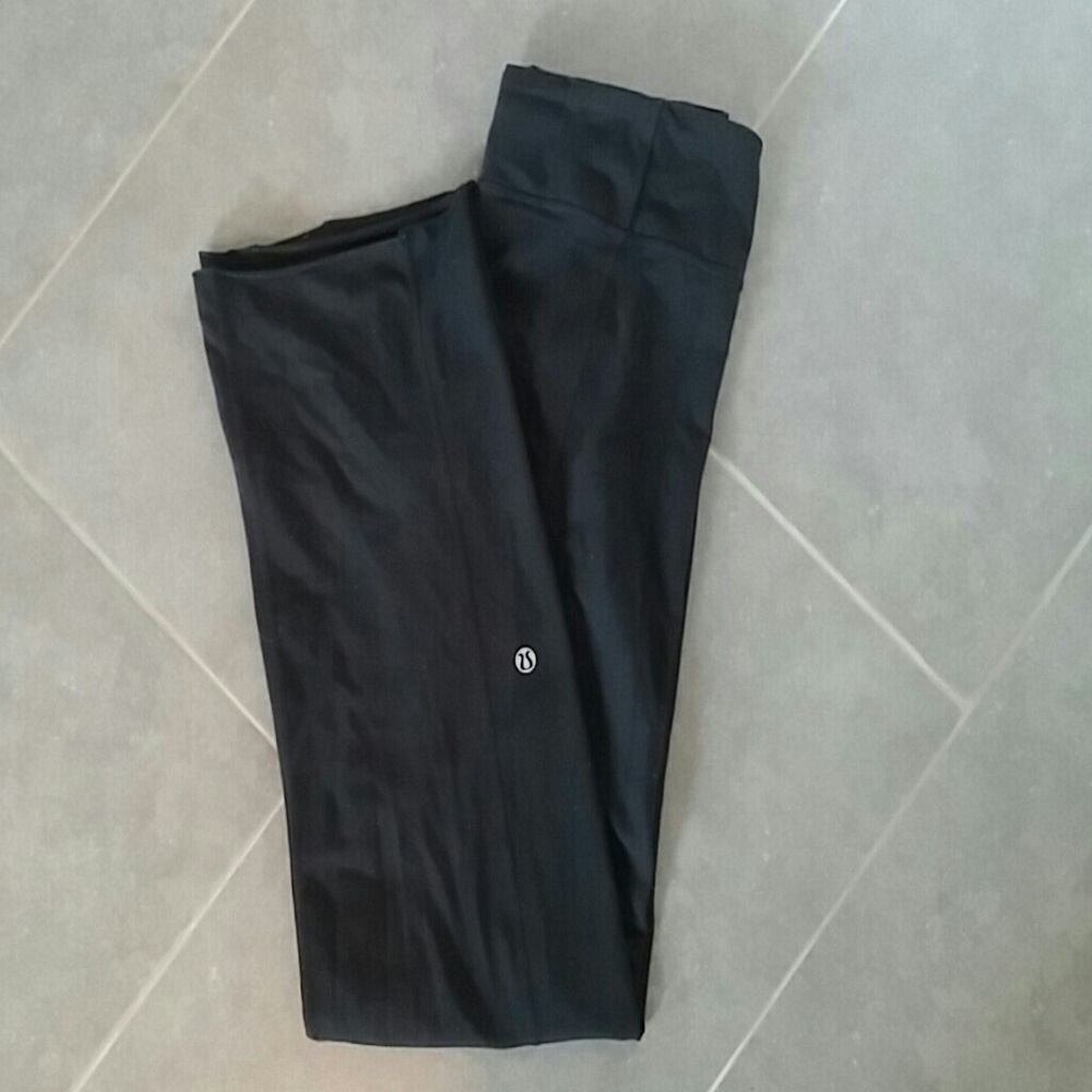 Lululemon straight leg black pants