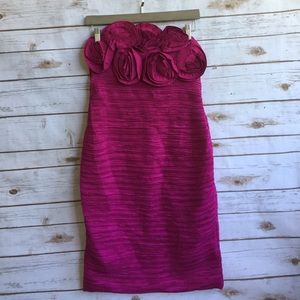 Romeo and Juliet Couture Formal Magenta Dress
