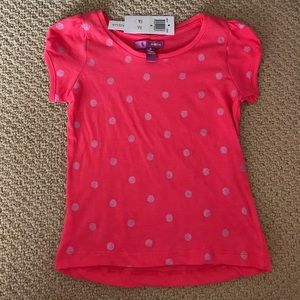 Little girl's size 4 t-shirt by Aqua - New