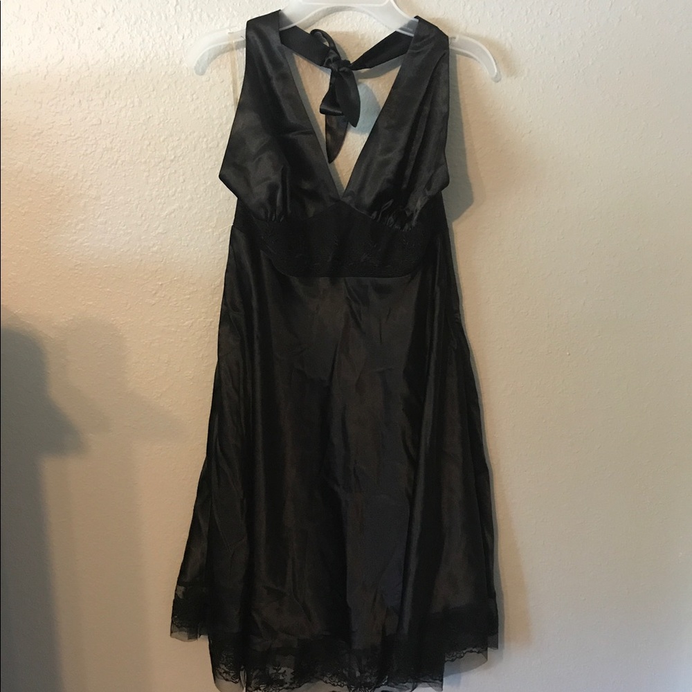 Forever 21 Black Halter Dress