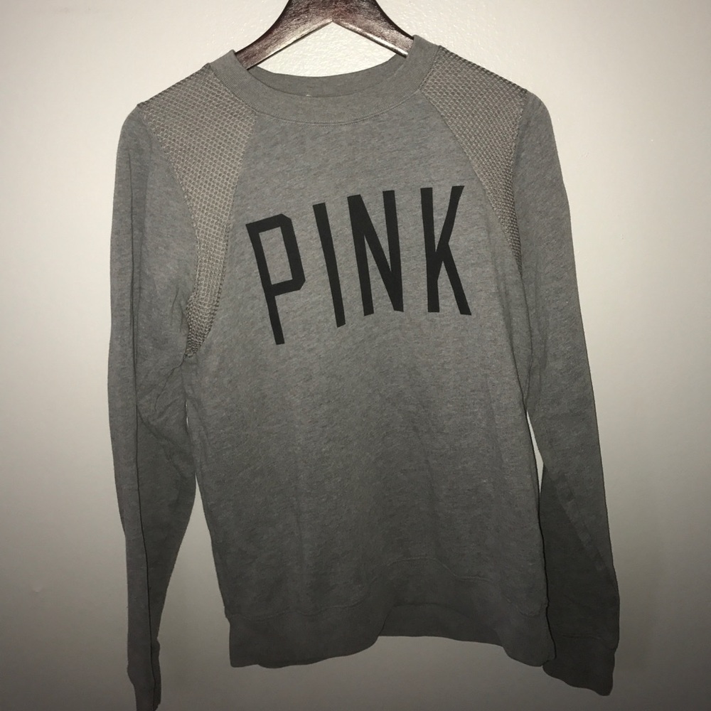 PINK crew neck sweatshirt