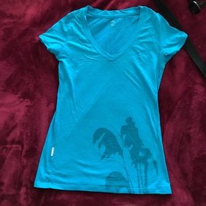 Icebreaker v-neck t-shirt