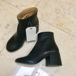 Brand New MM6 by Maison Margiela Leather Boots