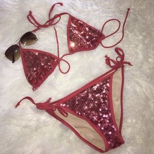 Red Victoria's Secret Bikini