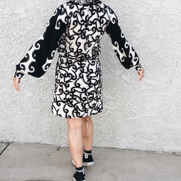 Diane Von Furstenberg Printed Dress - Picture 2 of 4