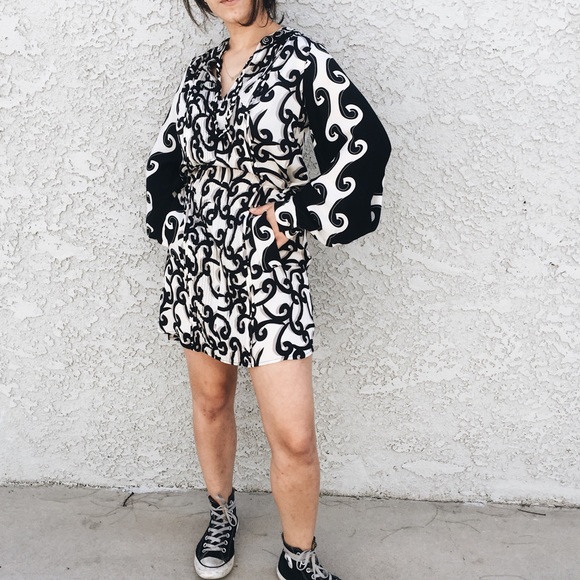 Diane Von Furstenberg Printed Dress - Picture 3 of 4