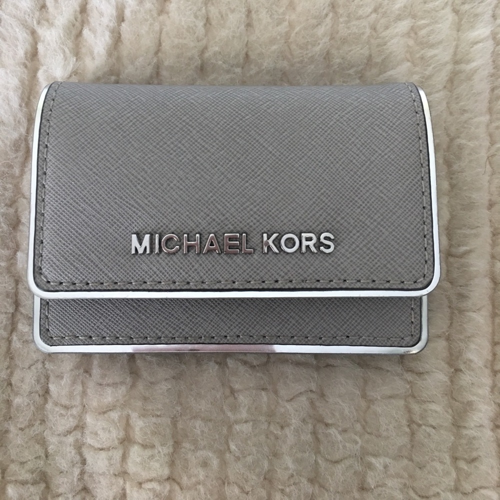Michael Kors Grey Card Holder