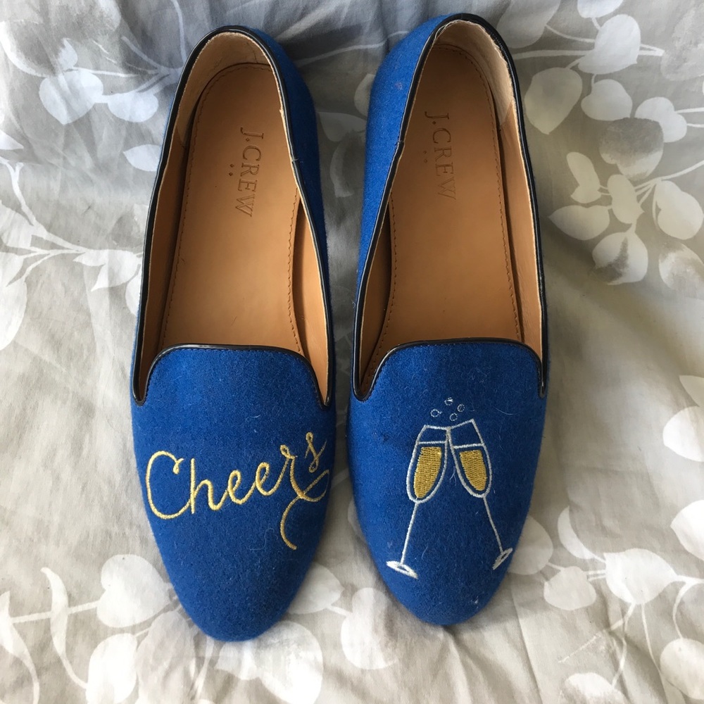 JCrew Cheers flats
