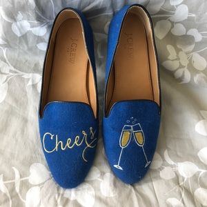 JCrew Cheers flats