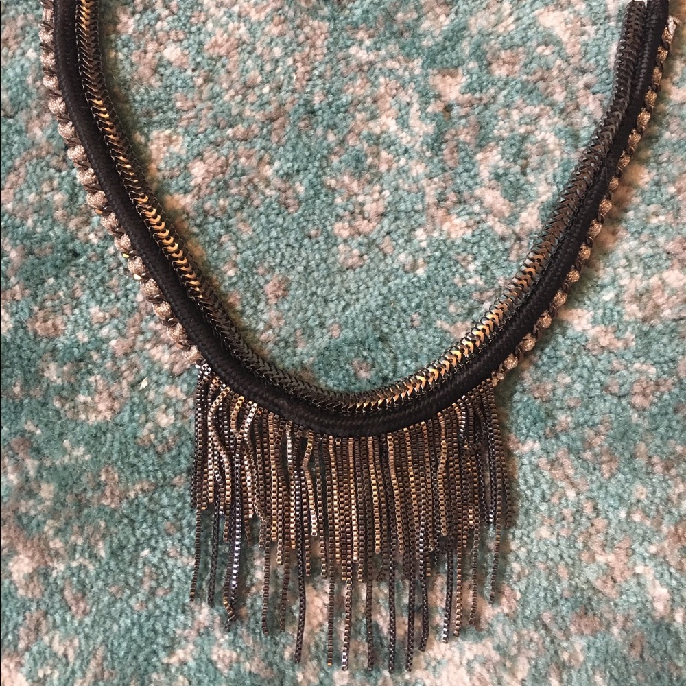 Express choker! Black + silver BRAND NEW