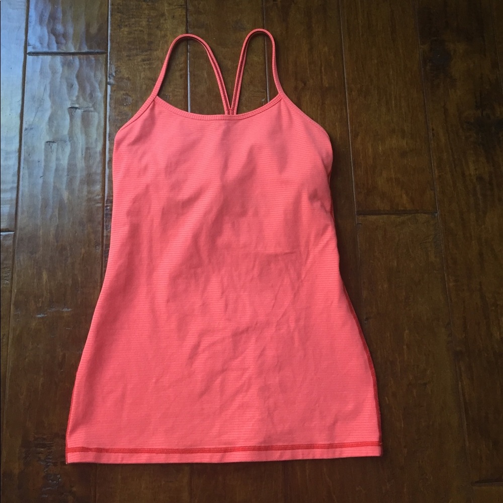 Lululemon power y tank with build in bra