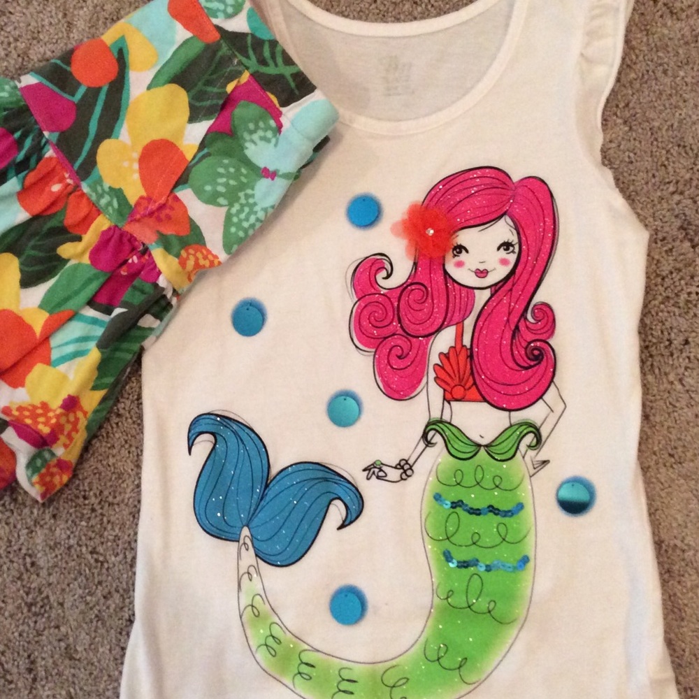 ☀️Summer’s coming! Are kids ready? top/skort set☀️