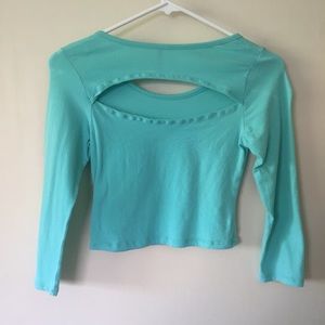 Half Sleeve Crop Top
