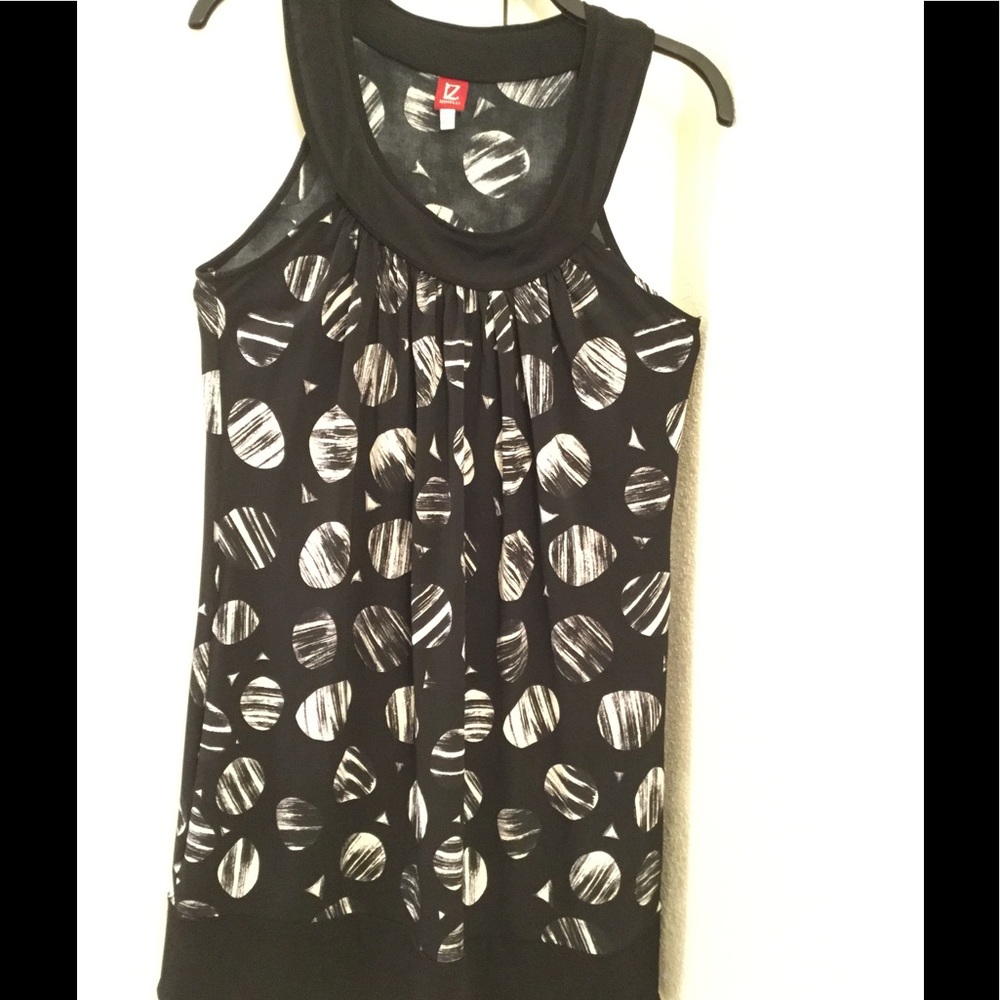 Black and White Dress