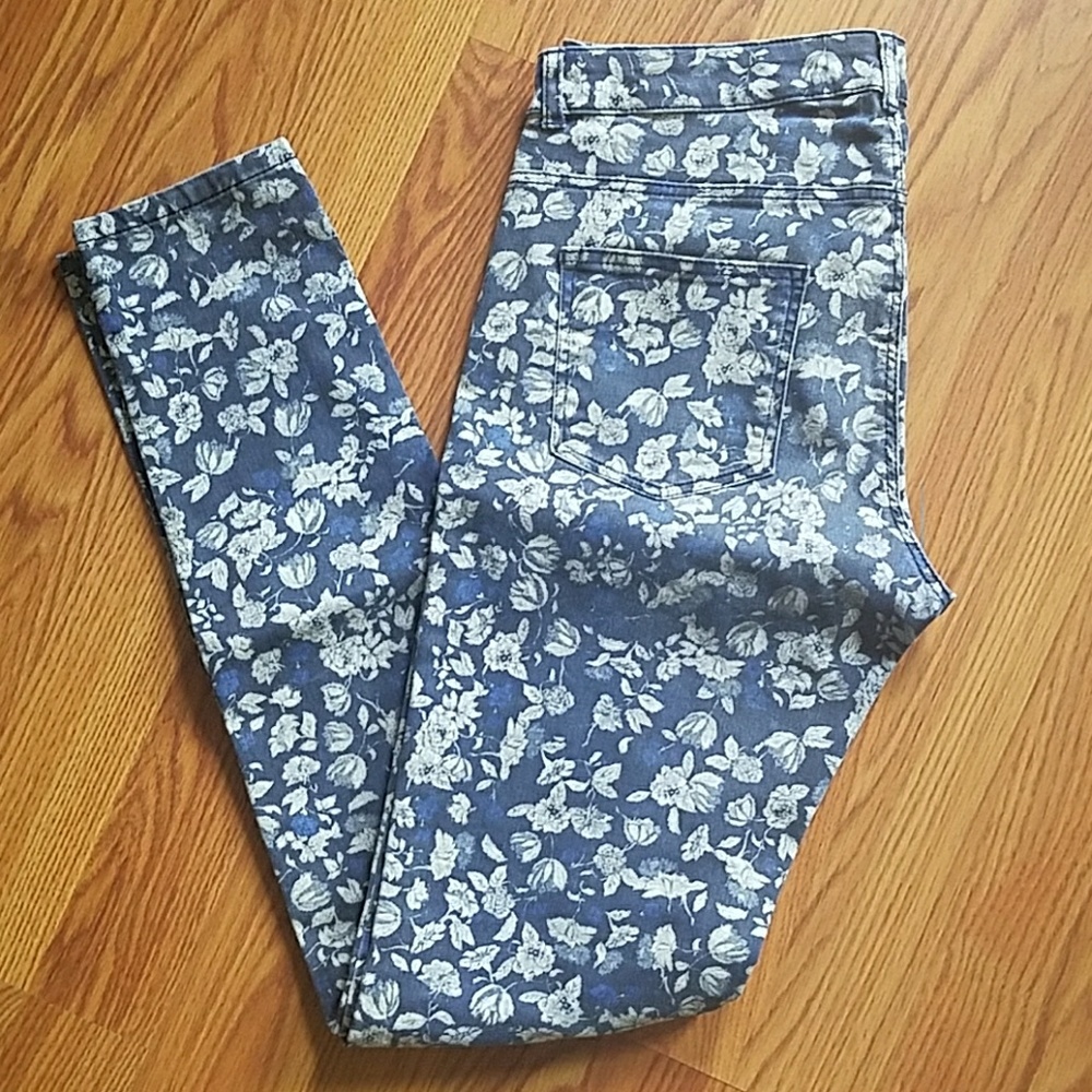 Floral Skinny Jean