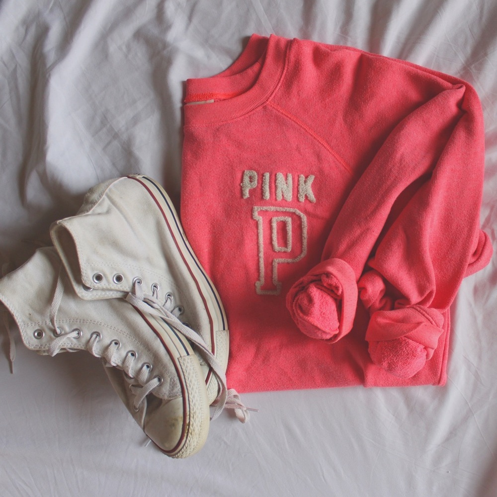 PINK Victorias Secret Crew Neck Sweater