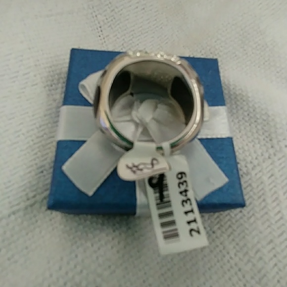 🆕LEOPARD PRINT & CRYSTAL STATEMENT RING SIZE 9 - Picture 5 of 8