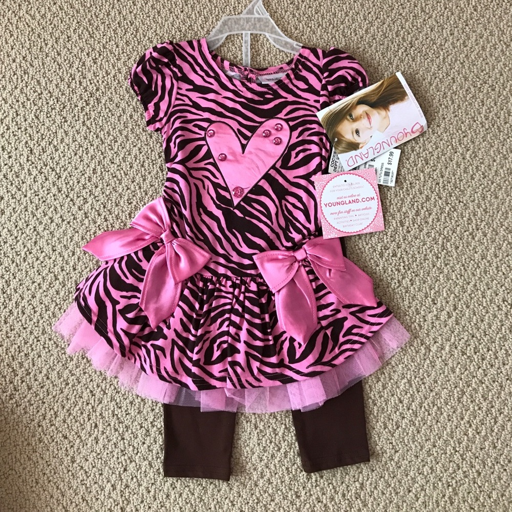 Little girl's size 2T outfit by Youngland