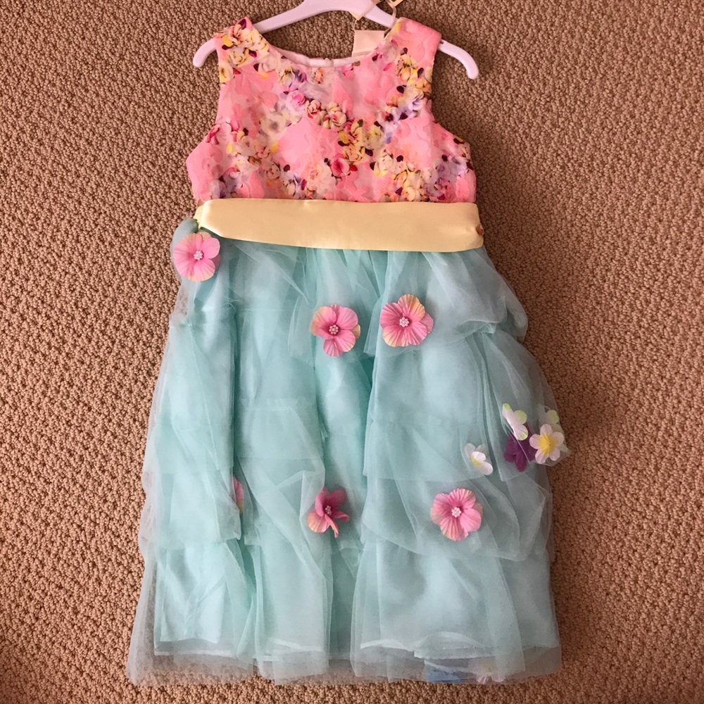 Little girl's new size 5T dress