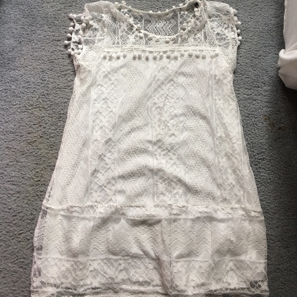 White Long Top