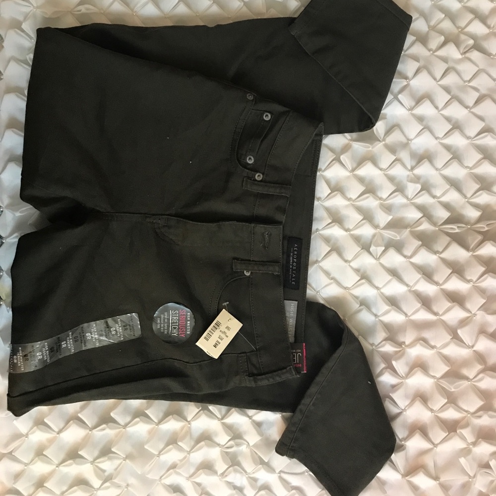 Green Aeropostale Jeggings