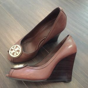 Tory Burch Open Toes Wedges
