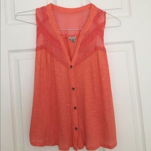 Pink/orange tank from Urban Outfitters