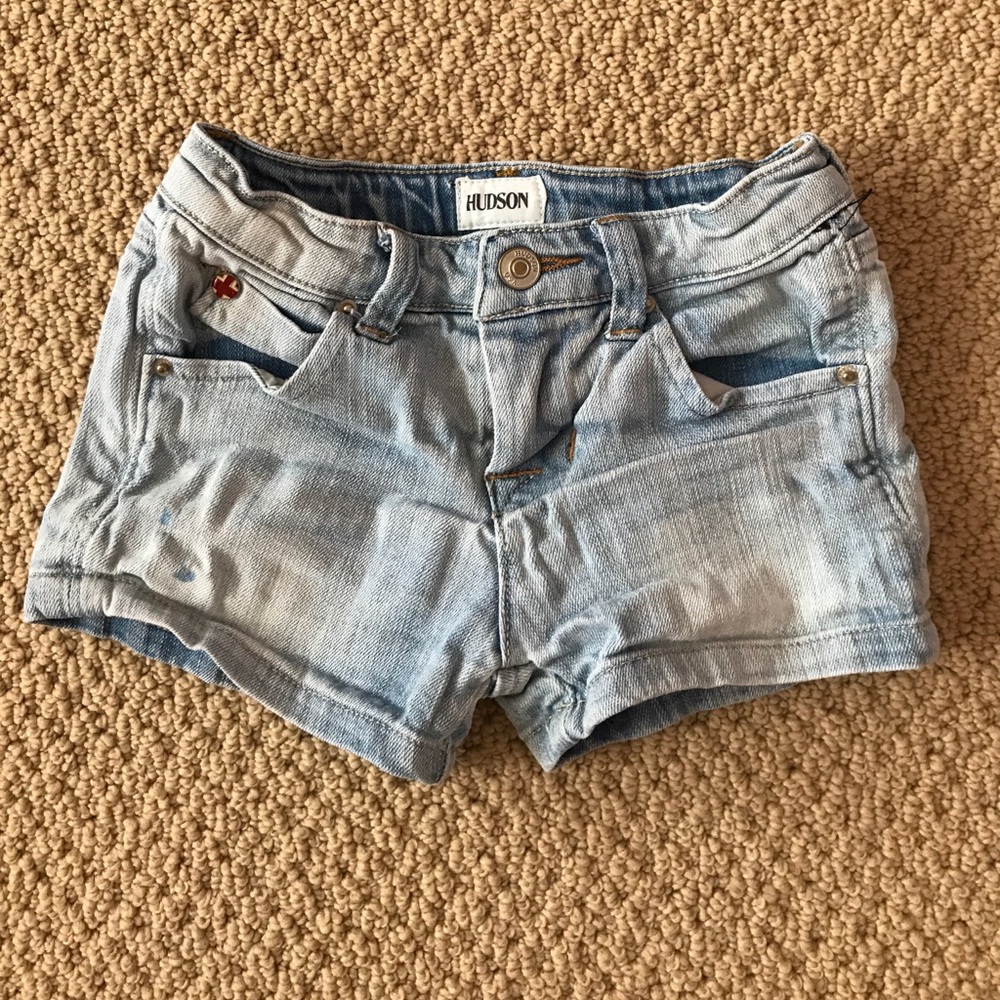 Little girl's Hudson Jean shorts size 4
