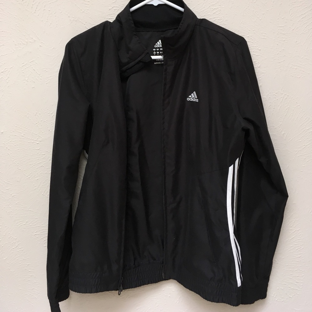 Adidas lightweight athletic jacket