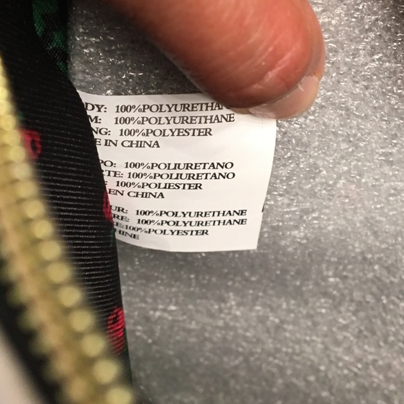 Betsey Johnson Bow & Arrow Pompom PU Leather Pouch - Picture 6 of 6