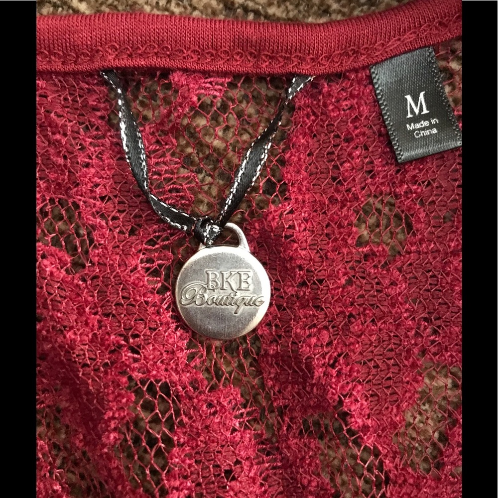 BKE Boutique Lace top. Only been worn once