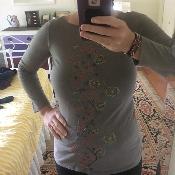 The Territory Ahead embroidered long sleeve NWOT - Picture 5 of 5