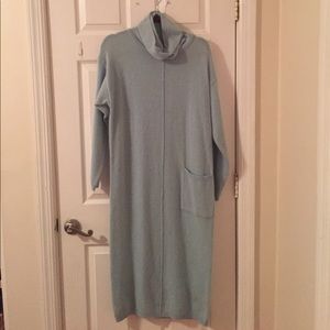 Turtleneck sweater dress