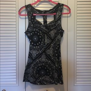 Blue Paisley American Rag Tank