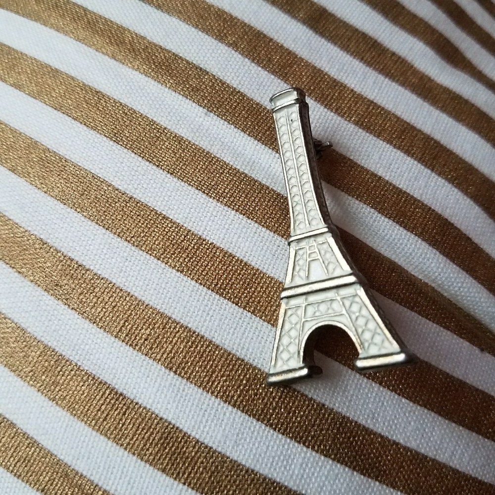 Eiffel Tower Brooch