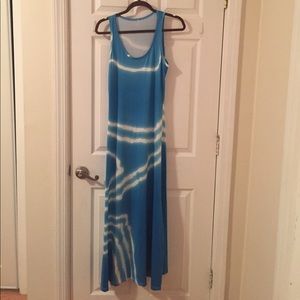 Tie dye maxi sundress