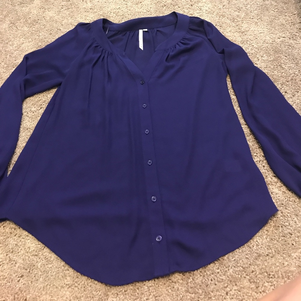 Purple Bellatrix blouse. Size small