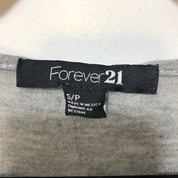 Forever21 Gathered Waist Tee Shirt Dress - Picture 4 of 6