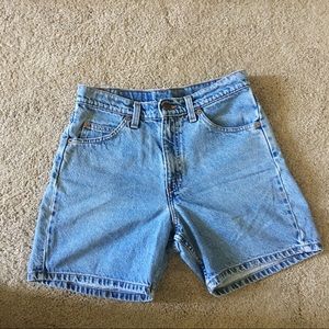 Levi's High Waisted Shorts