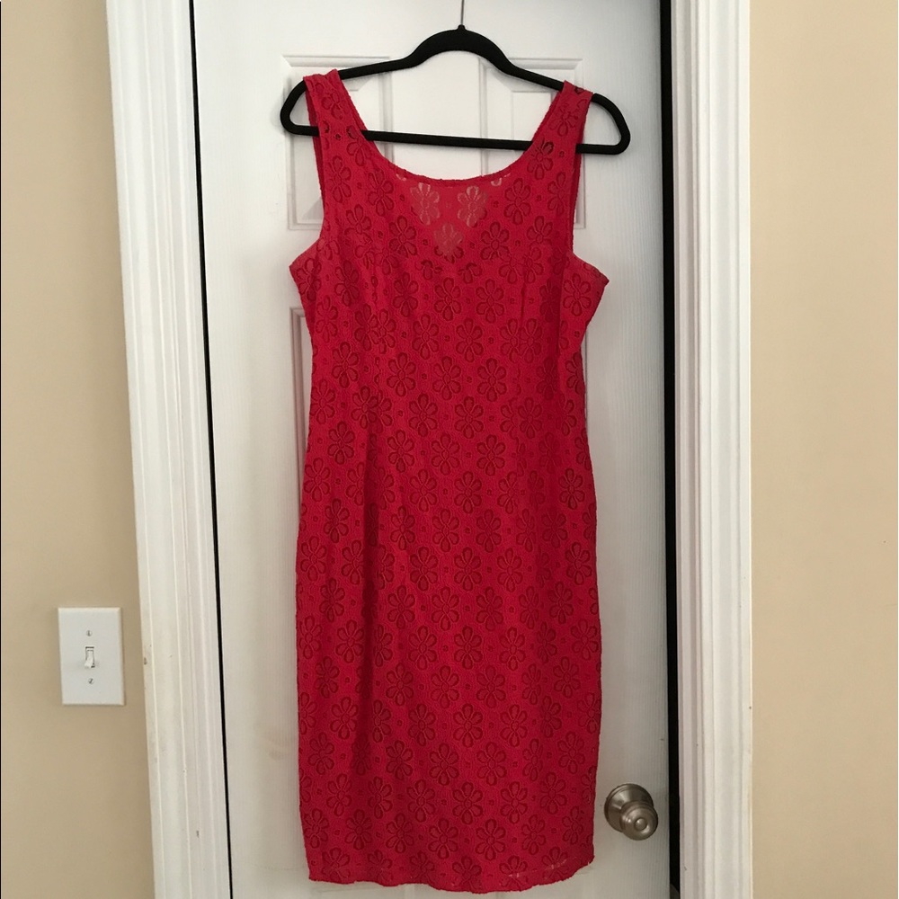 London Times Red Dress